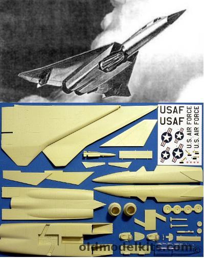 Anigrand 1/72 XF-108 (F-108) Rapier plastic model kit